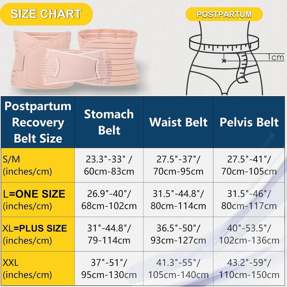 ChongErfei 3in1 Postpartum Support Belly waist Sizz Large - Picture 7 of 9